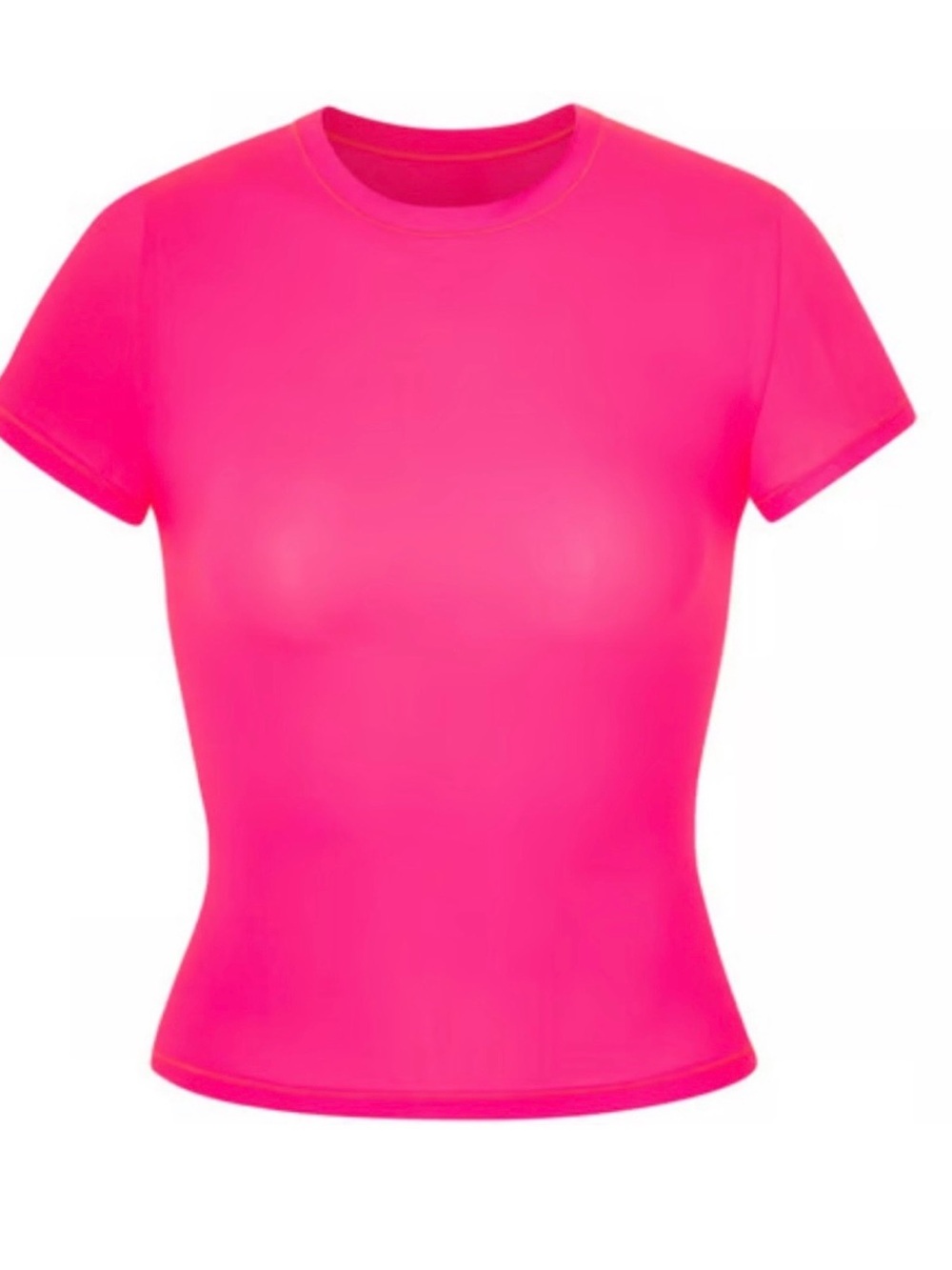 SKIMS Hot Pink T-Shirt